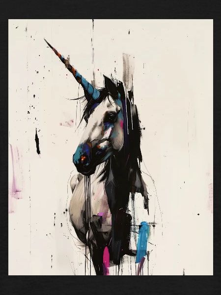 Einhorn-Gemälde