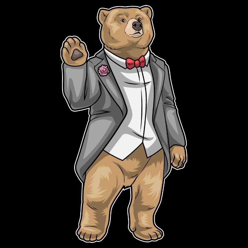 Bear Groom Jacket Wedding
