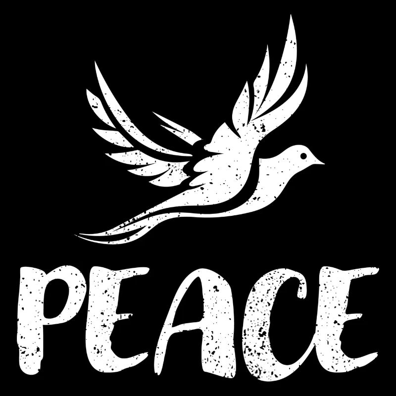 Peace - white