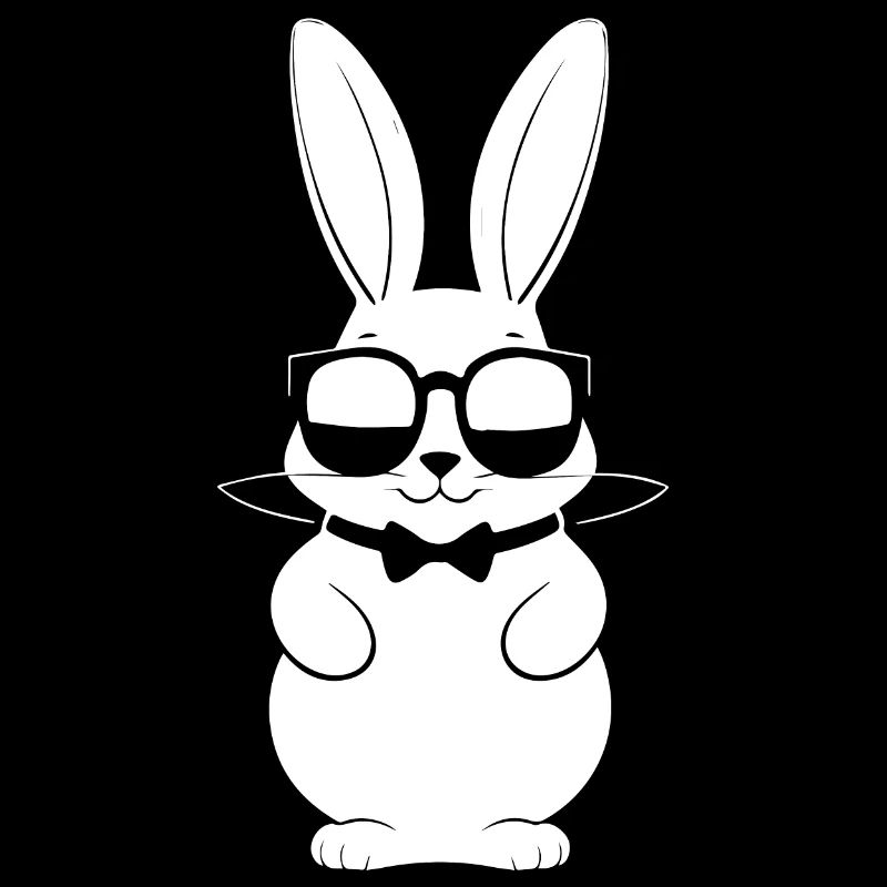 Funny Rabbit Sunglasses Cool Sunglas Rabbit