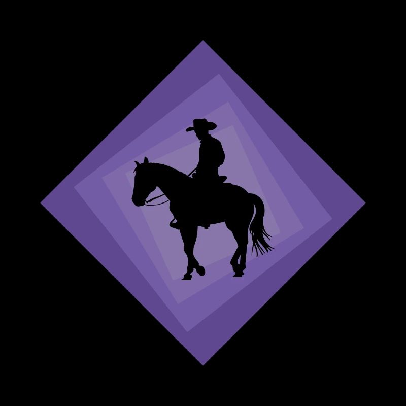 Cavalier de cow-boy