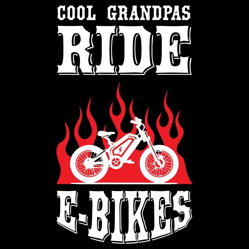 Cool Grandpas Ride Vélo Électrique
