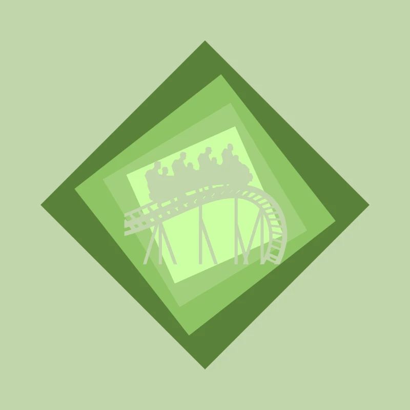 Achterbahn rollercoaster Rummel