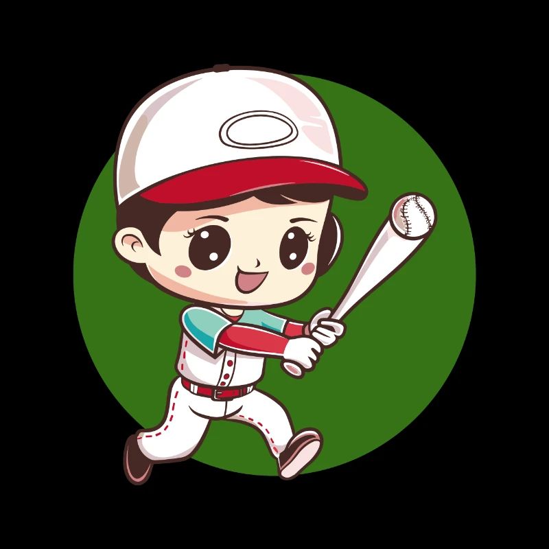 Baseball Joueur de baseball Gant de baseball