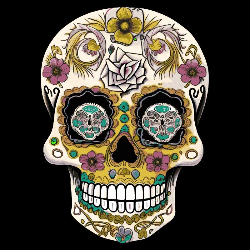 Sugar Skull zum Tag der Toten