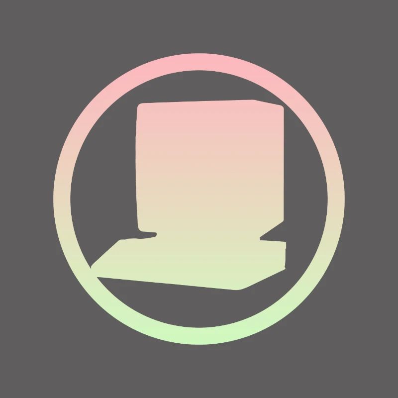 Computerarbeit Computer Nerd