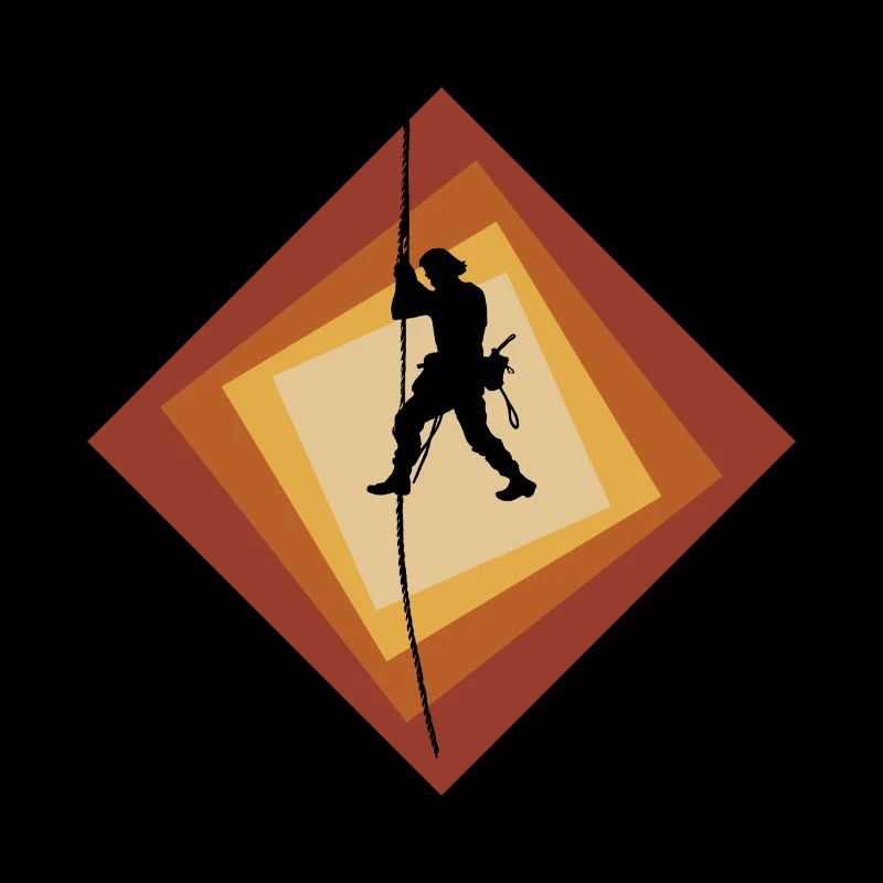 Rope climbing, mountaineering, rock climbing