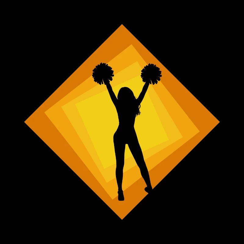 Cheerleader Bommel Mädchen