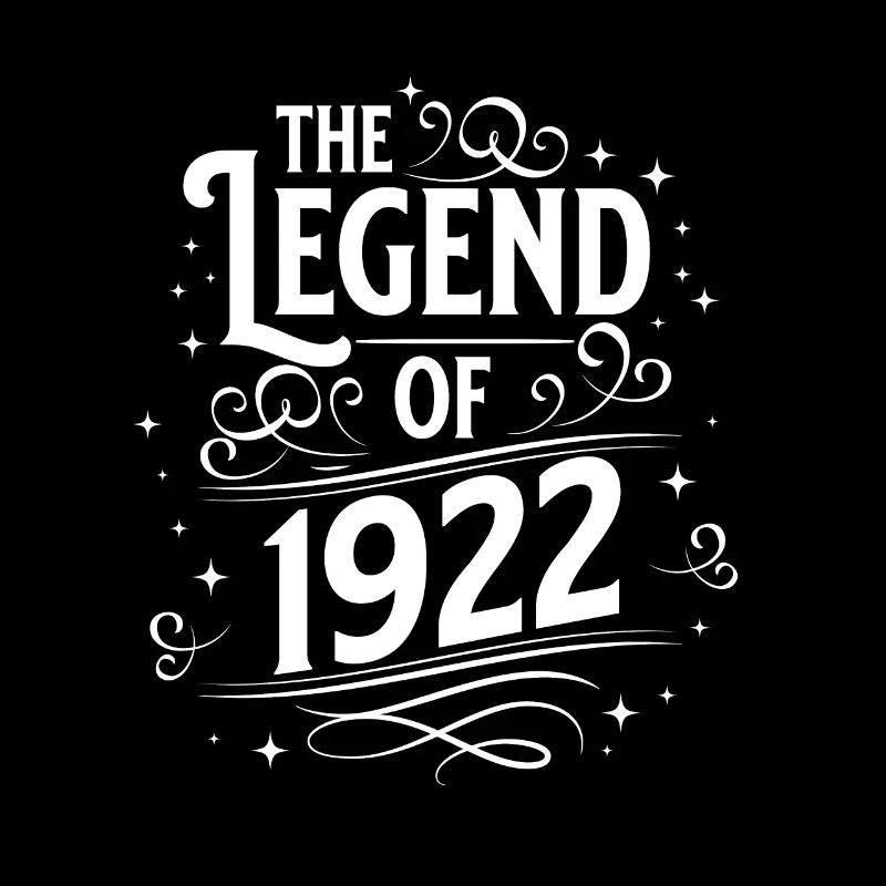 De legende van de verjaardag van 1922
