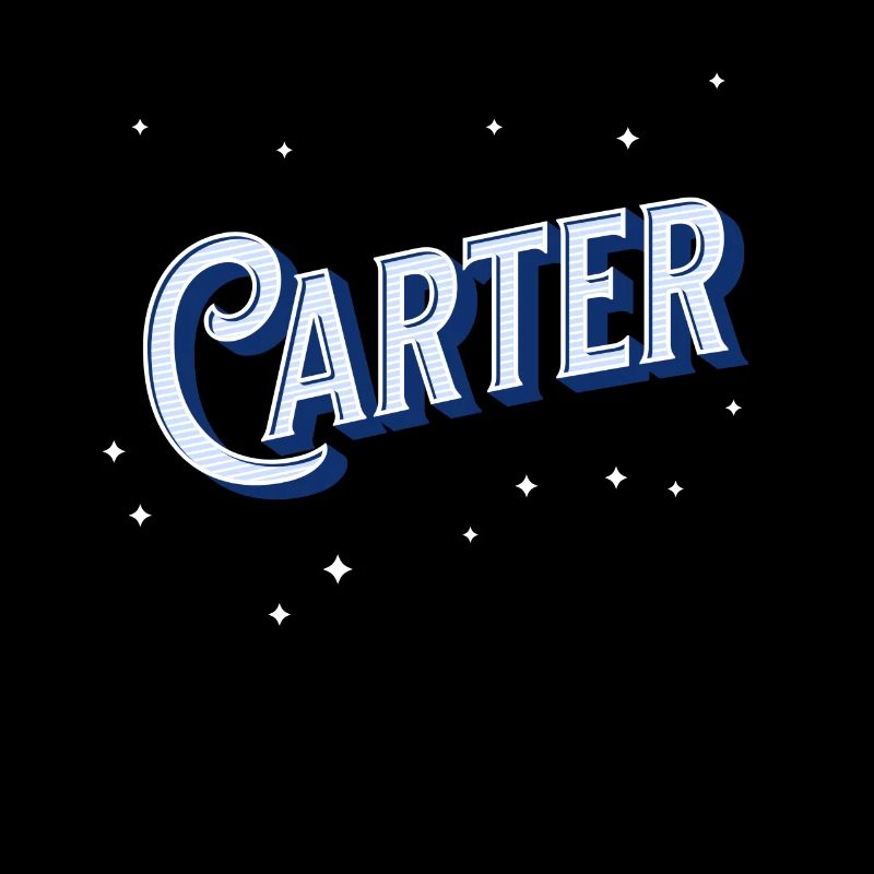 Carter name personalized