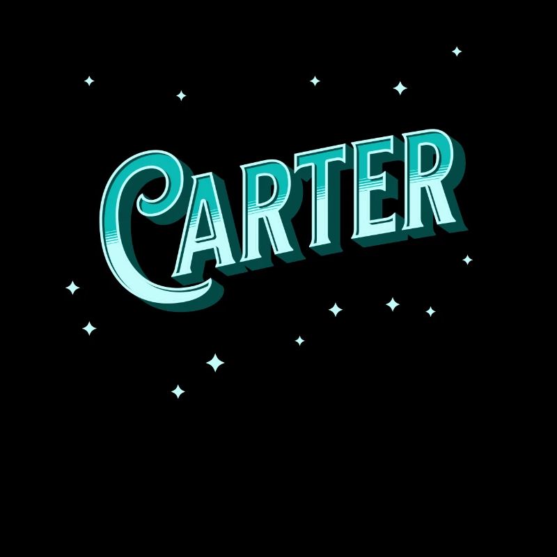 Carter name personalized