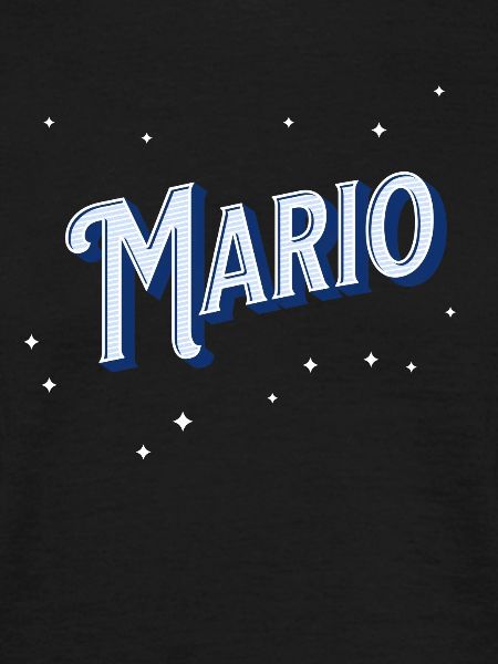 Mario name personalized