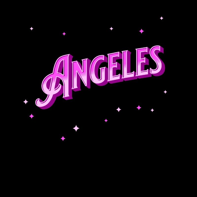 Angeles name personalized