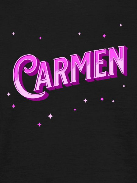 Carmen name personalized