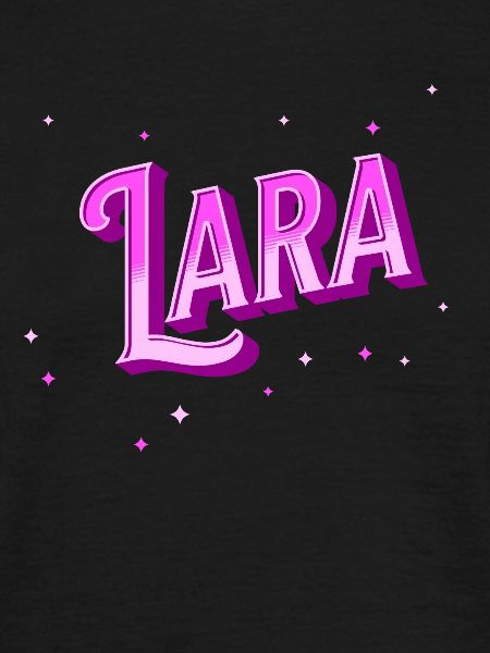 Lara name personalized