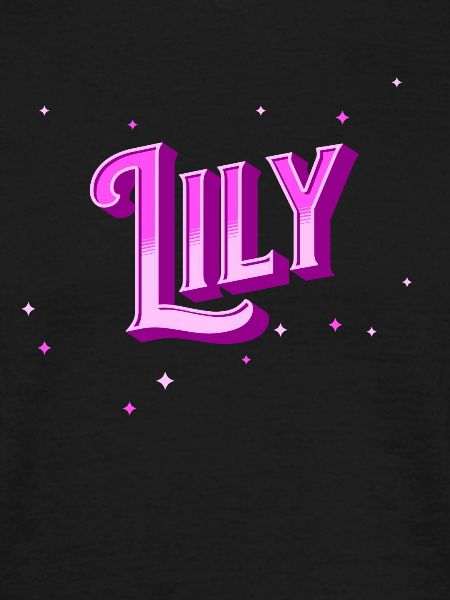 Lily name personalized