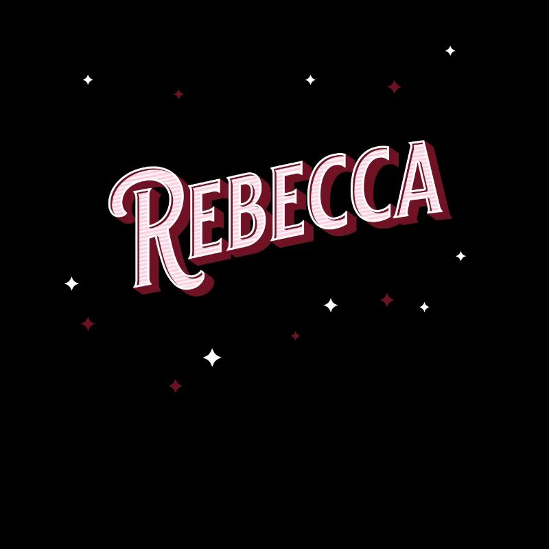 Rebecca's name personalized