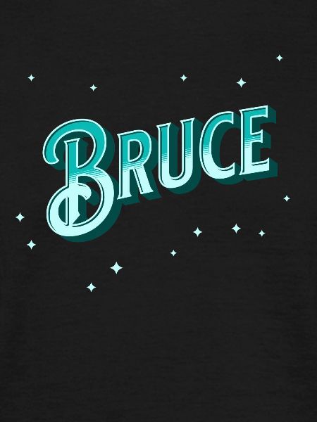 Bruce name personalized