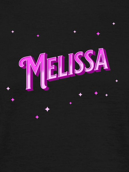 Melissa name personalized