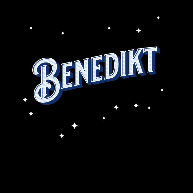 Benedict's name personalized