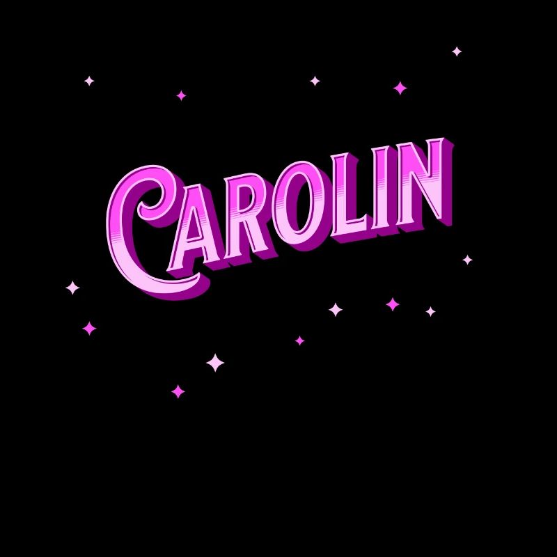 Carolin's name personalized