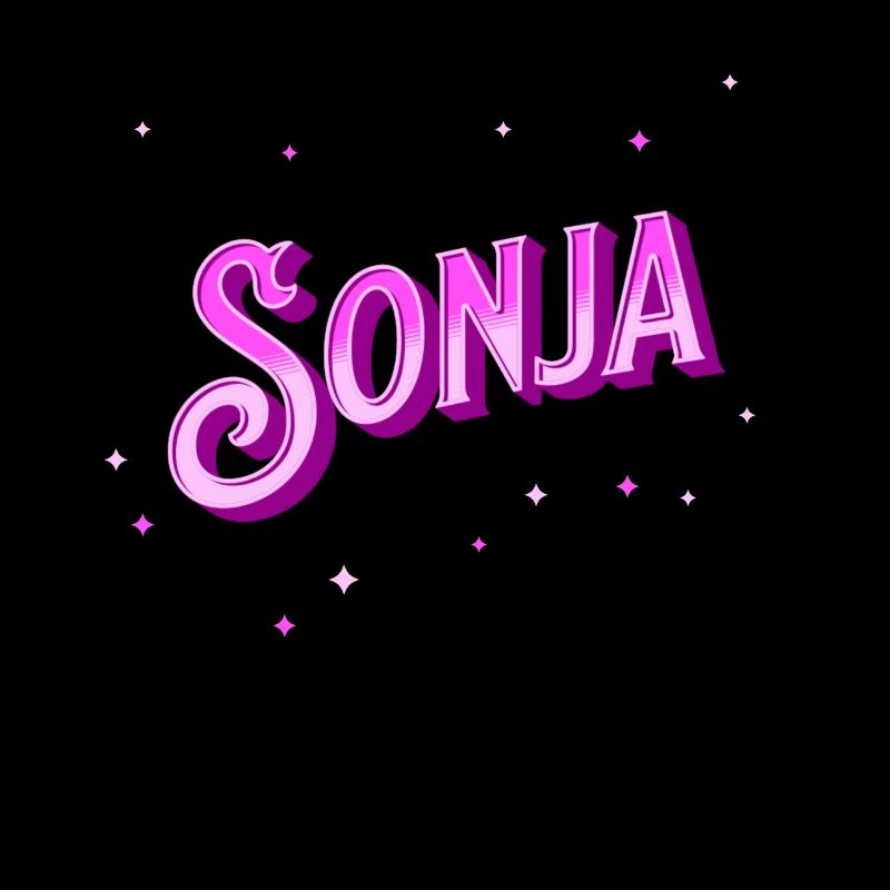 Sonja's name personalized