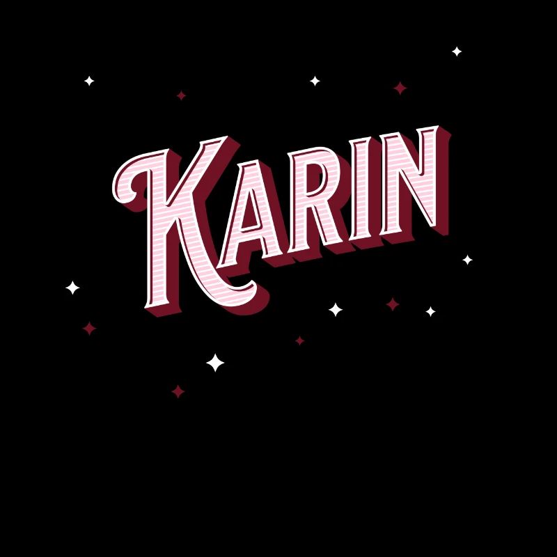 Karin's name personalized