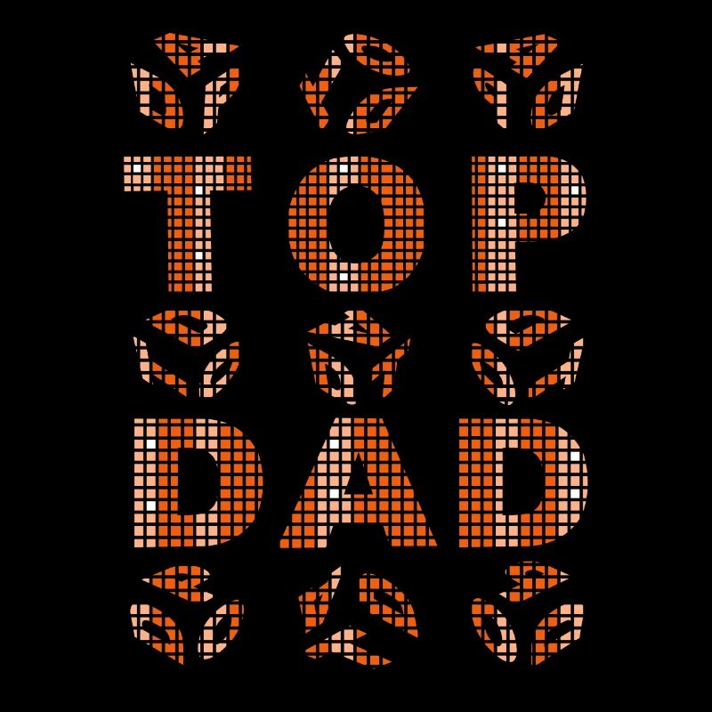 TOP DAD orange