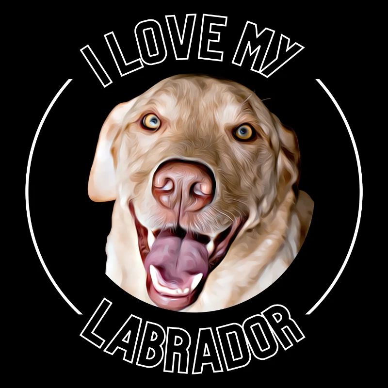 Ich liebe meinen Labrador