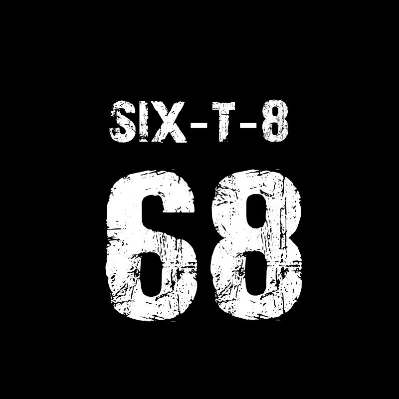 68 Sport Fan oder 68. Geburtstag Trikot 1968