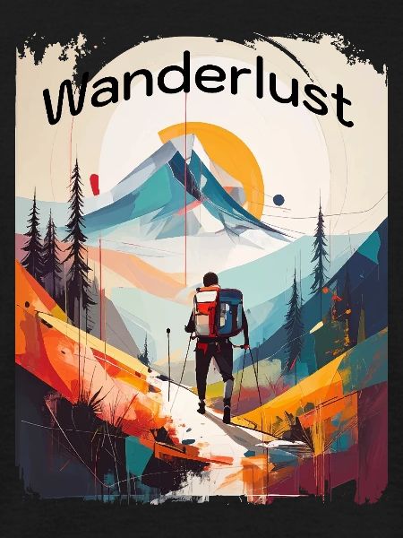 Wanderlust abstrakt