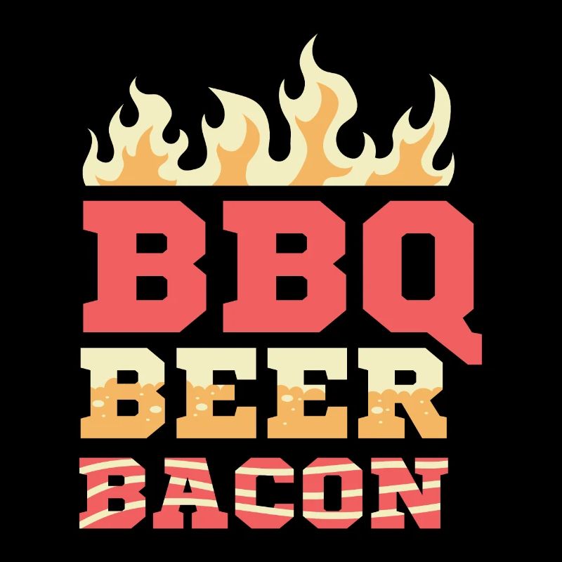 BBQ Beer Bacon Strong Drinker Gift