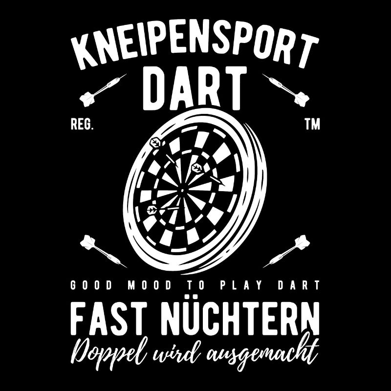 Kneipensport Dart Fast Nüchtern Doppel Wird Ausgem