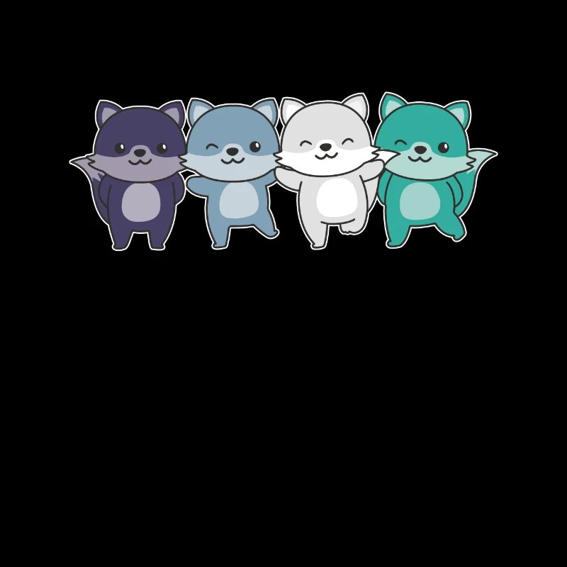 oriented aroace Flag Pride LGBTQ süße Fuchs