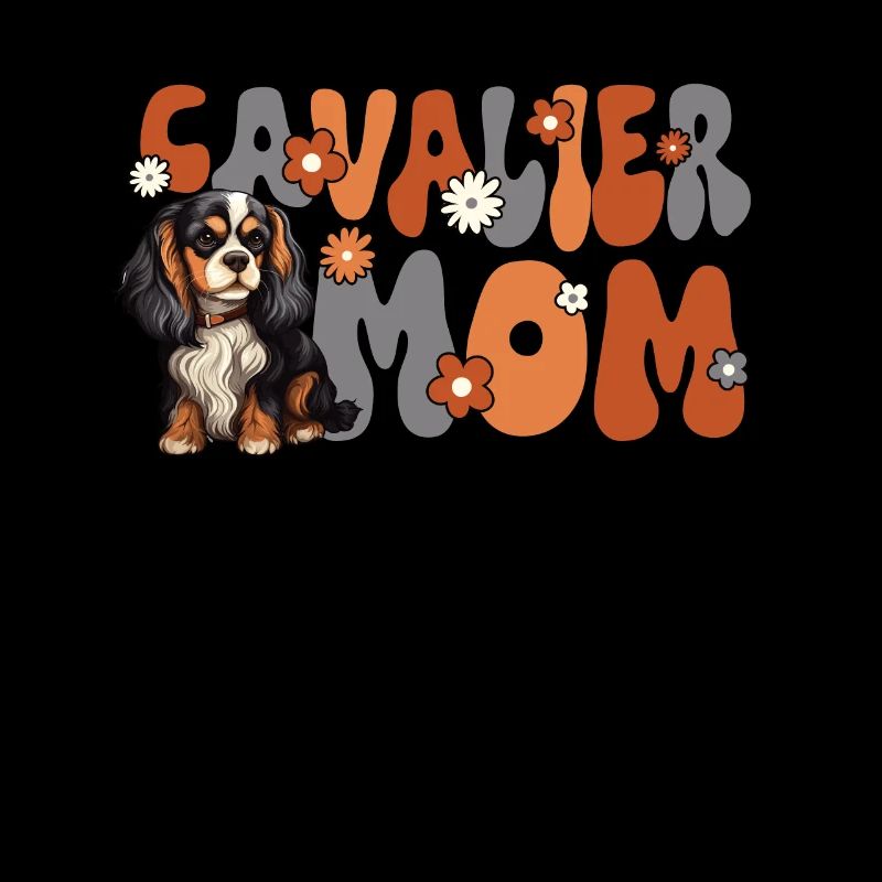 Cavalier King Charles Spaniel Groovy Cavalier mom