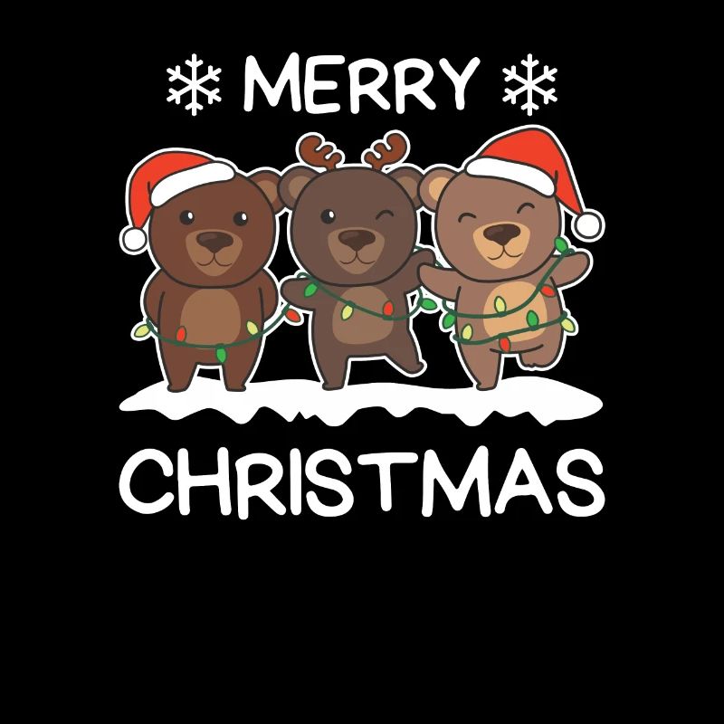 Joyeux Noël Ours Réveillon de Noël Ours
