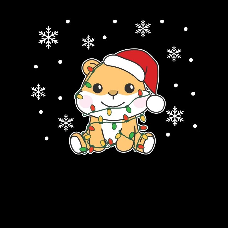 Hamsters Noël Animaux d’hiver Hamsters