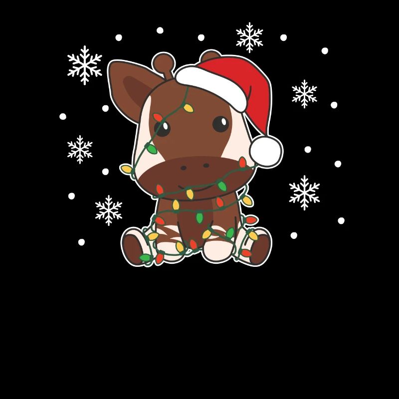 Okapi Noël Animaux D’hiver Okapis