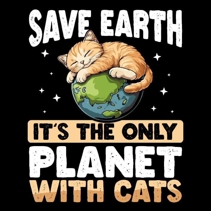 Ist der einzige Planet mit Katzen Earth Day