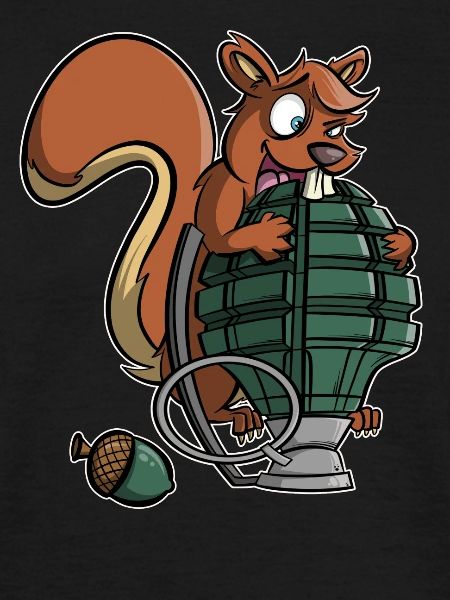 Eichhörnchen Granate