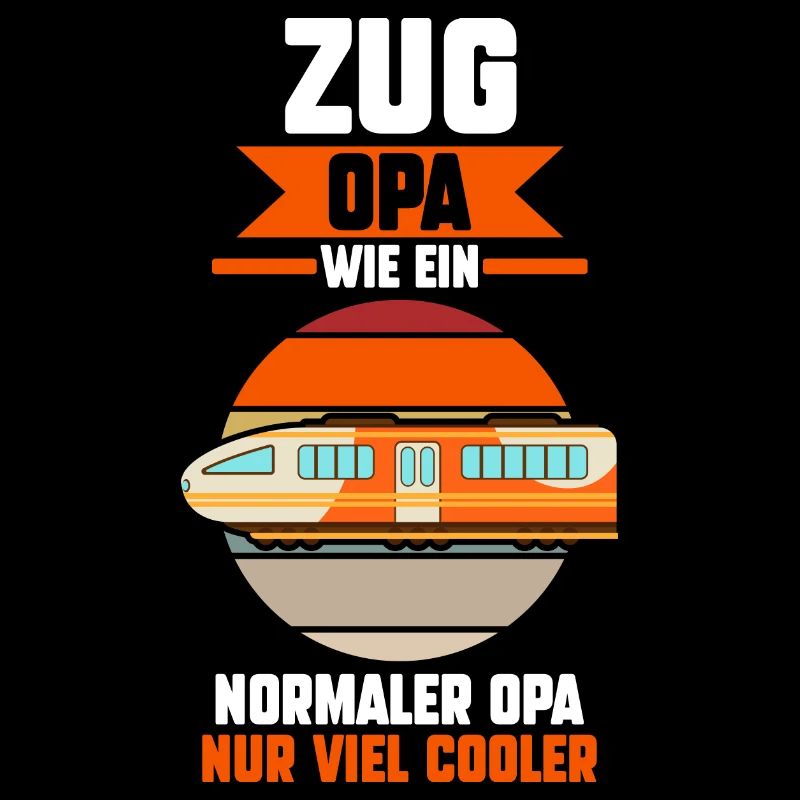 Modelleisenbahn Großvater Opa Zug Eisenbahn