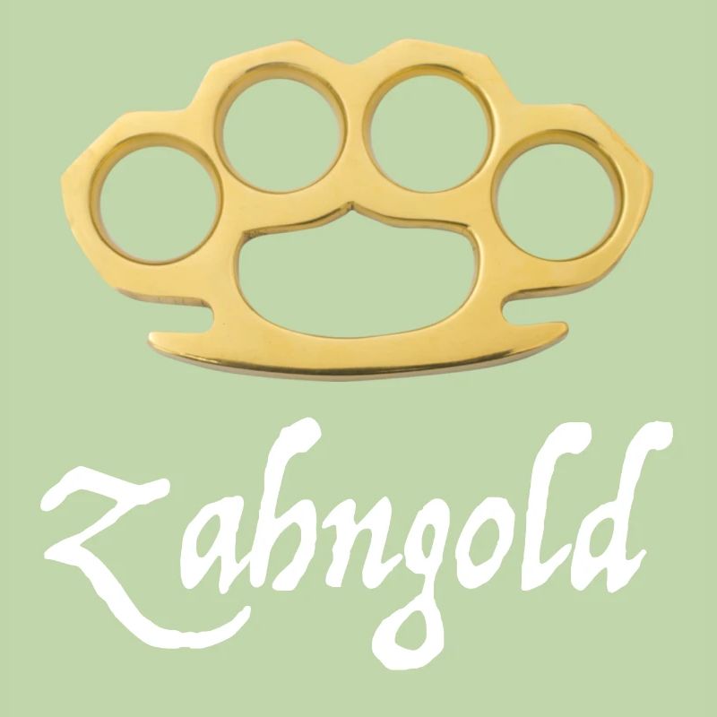 Zahngold | Schlagring, Polizei, lustige Sprüche