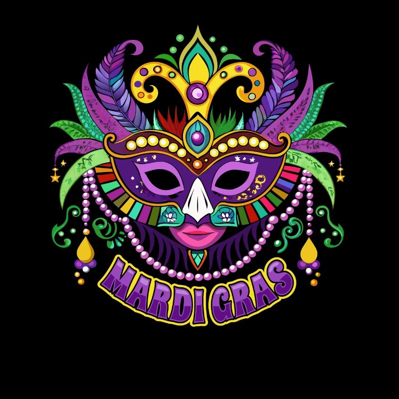 Mardi Gras - Carnival - Mask - Gift