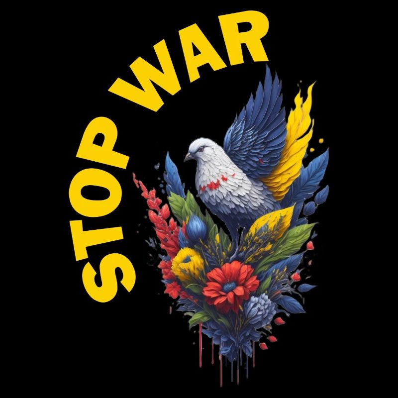Stop War, Ukraine, Freiheit