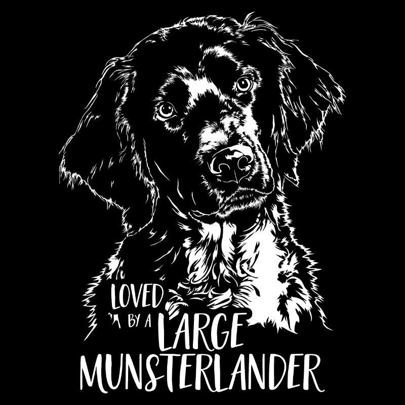 Loved by a Large Munsterlander Hundespruch Hunde