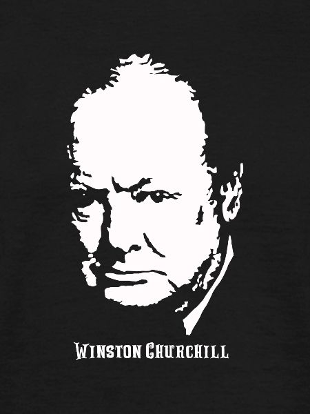 Winston Churchill Portrait