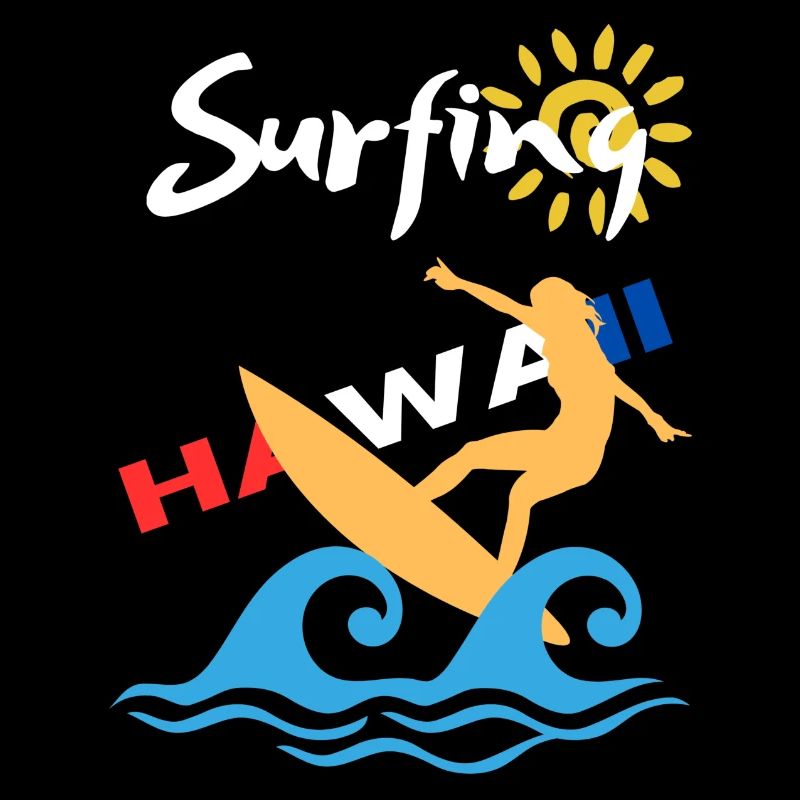 Beach Vibes surf hawaï