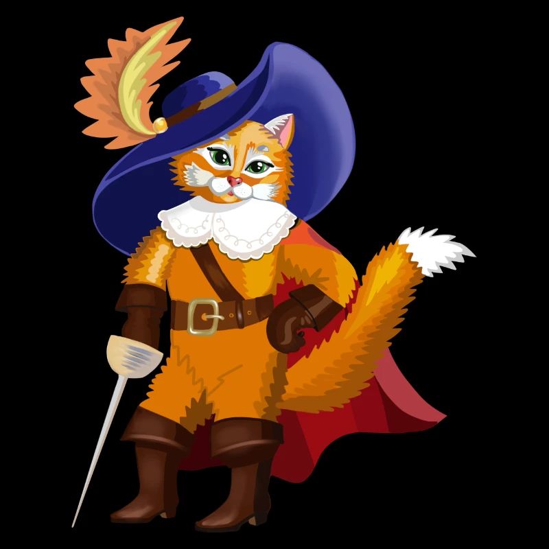 Kitty puss in Stiefeln