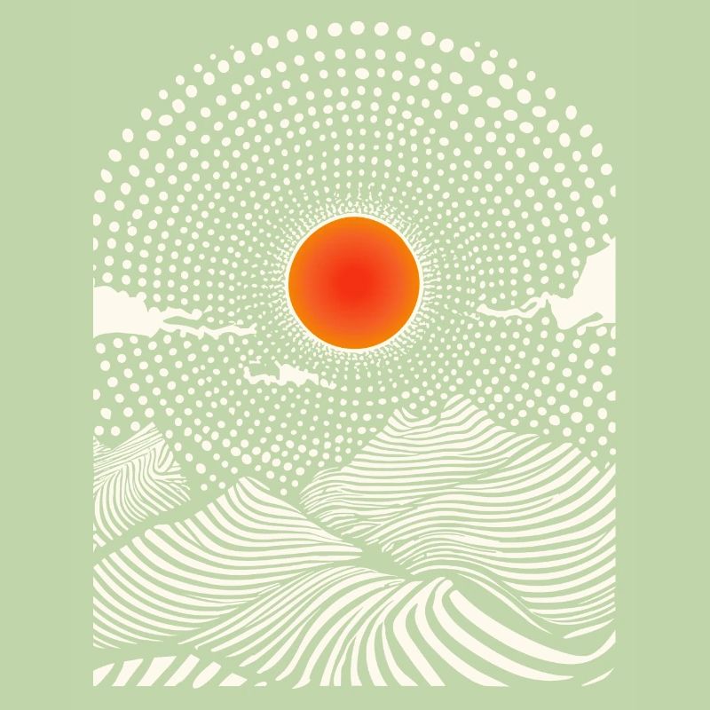 Psychedelic Sunset