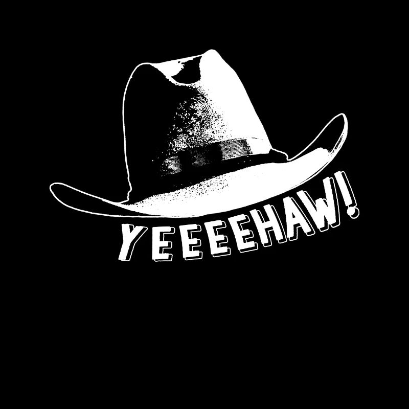 Cowboy Hat Shirt Cheval Propriétaire Range Range